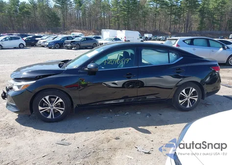 2021 Nissan Sentra Sv Xtronic Cvt из США, поврежденный, VIN 3N1AB8CV4MY214539